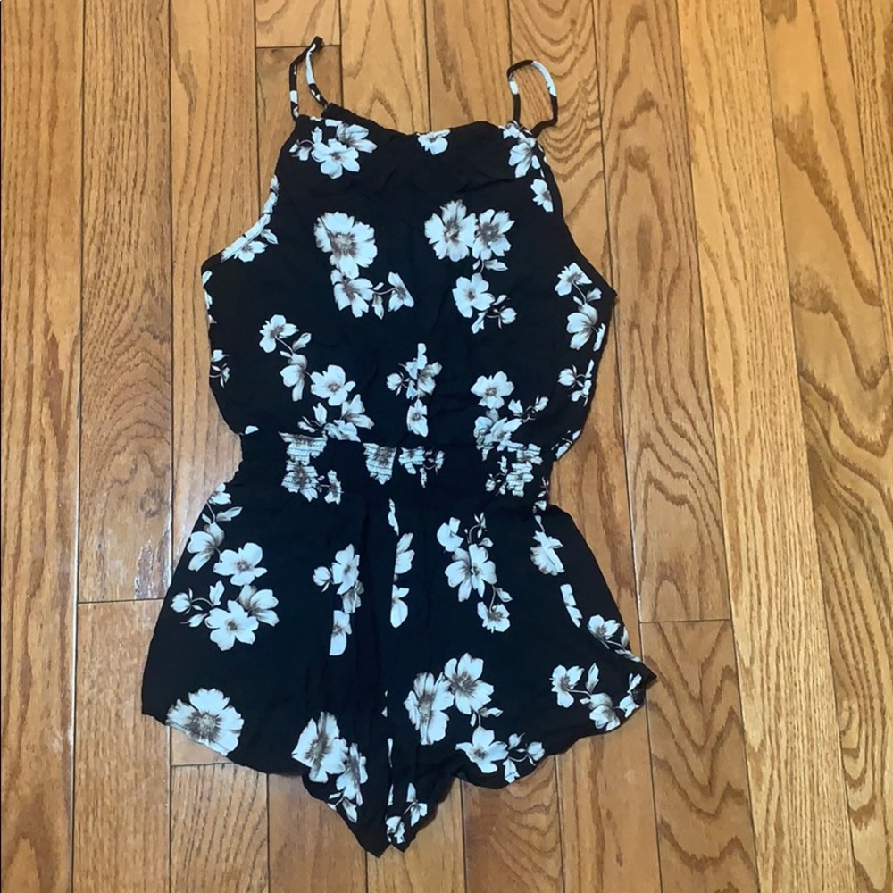 Brandy Melville Floral Romper